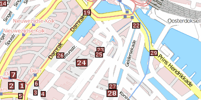 Amstelkring Museum Stadtplan