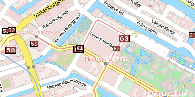 Hortus Botanicus Amsterdam Stadtplan