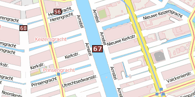 Stadtplan Magere Brug