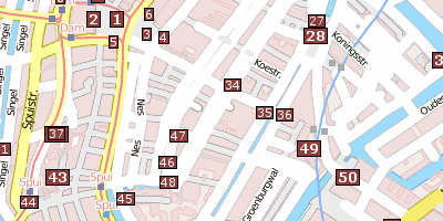 Stadtplan Prinsenhof