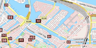 Stadtplan Scheepvaartmuseum