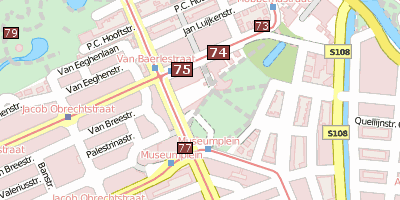 Van Gogh Museum Stadtplan