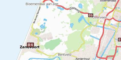 Stadtplan Zandvoort Amsterdam