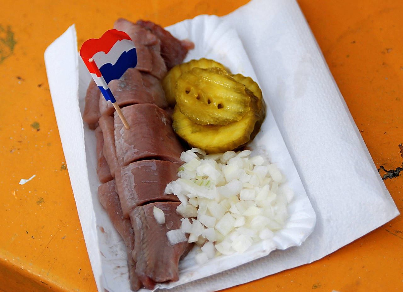 Spezialitäten Ansicht Sehenswürdigkeit  in Amsterdam 