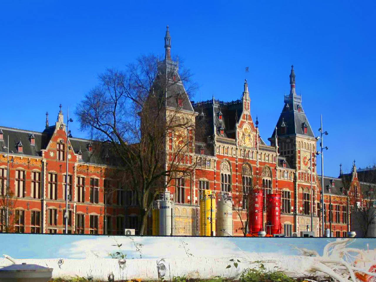Centraal Station Fotografie Sehenswürdigkeit  